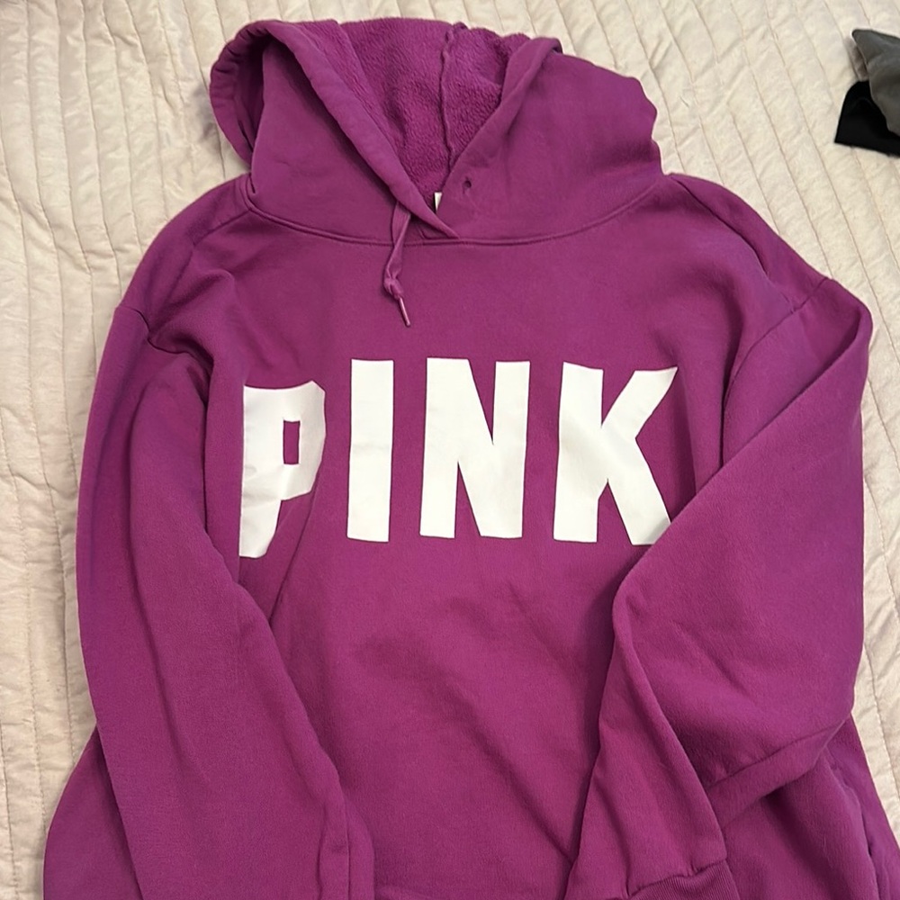 Pink Women's Hoodie Sweater
